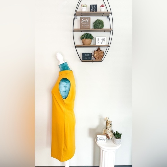 Vibrant Sharagano Sleeveless Dress Size 8 - Chic Must-Have for Any Wardrobe! - Picture 5 of 11